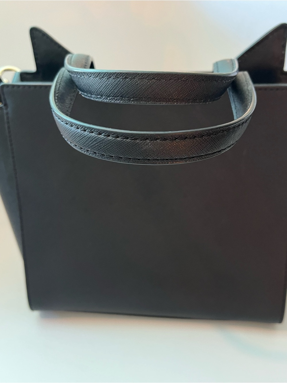 kate spade jazz Black and Pink Cat-Ear Crossbody Bag - Picture 6 of 11
